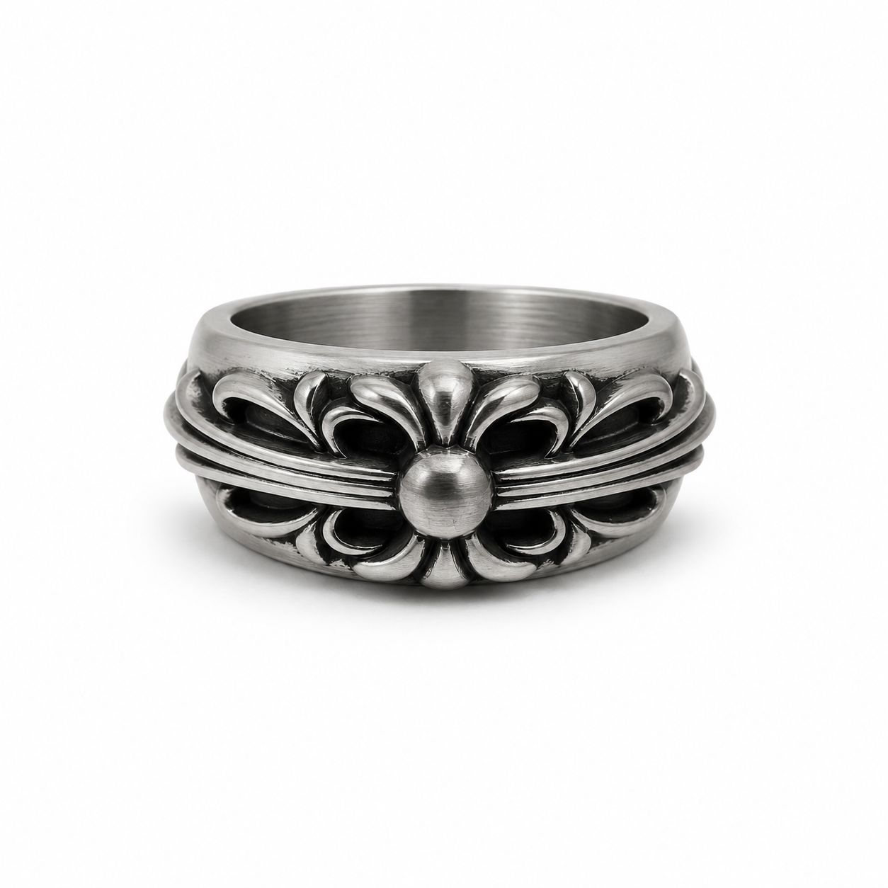 CHROME HEARTS　リング Chrome Heart Ring (CH-54) – ZeonX