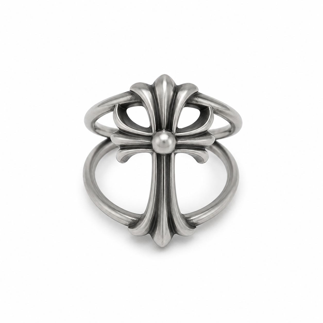 Chrome Heart Ring (CH-55) – ZeonX