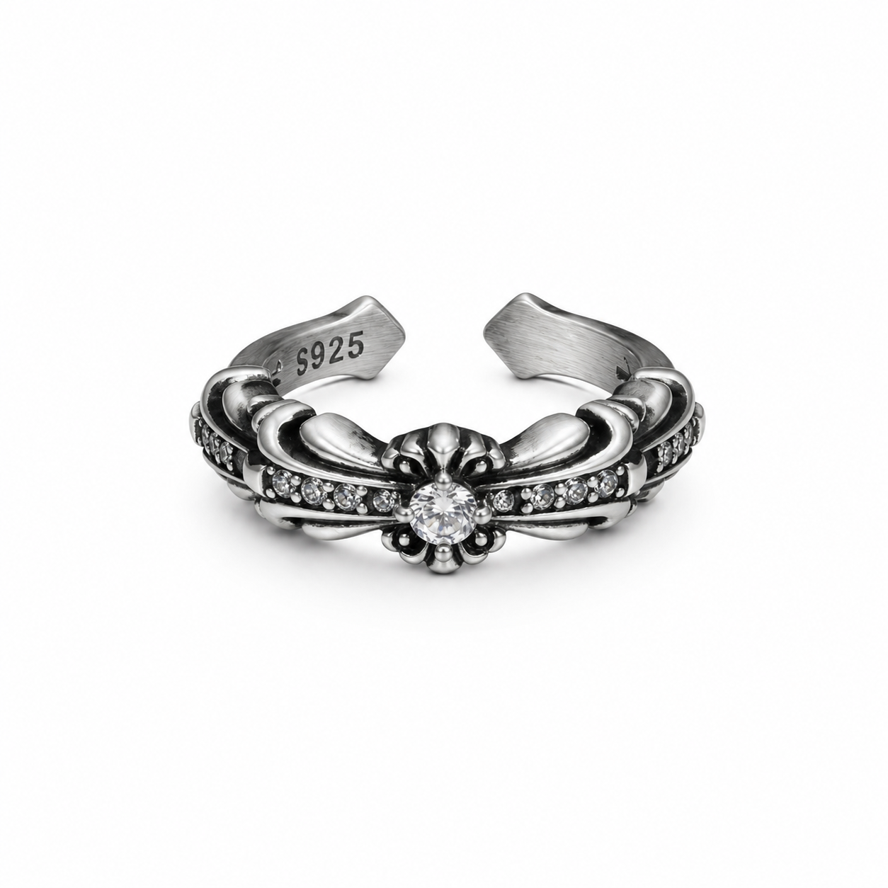 Chrome Heart Ring (CH-53) – ZeonX