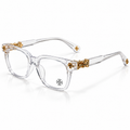 Chrome Heart  - Transparent/Gold- Premium Glasses