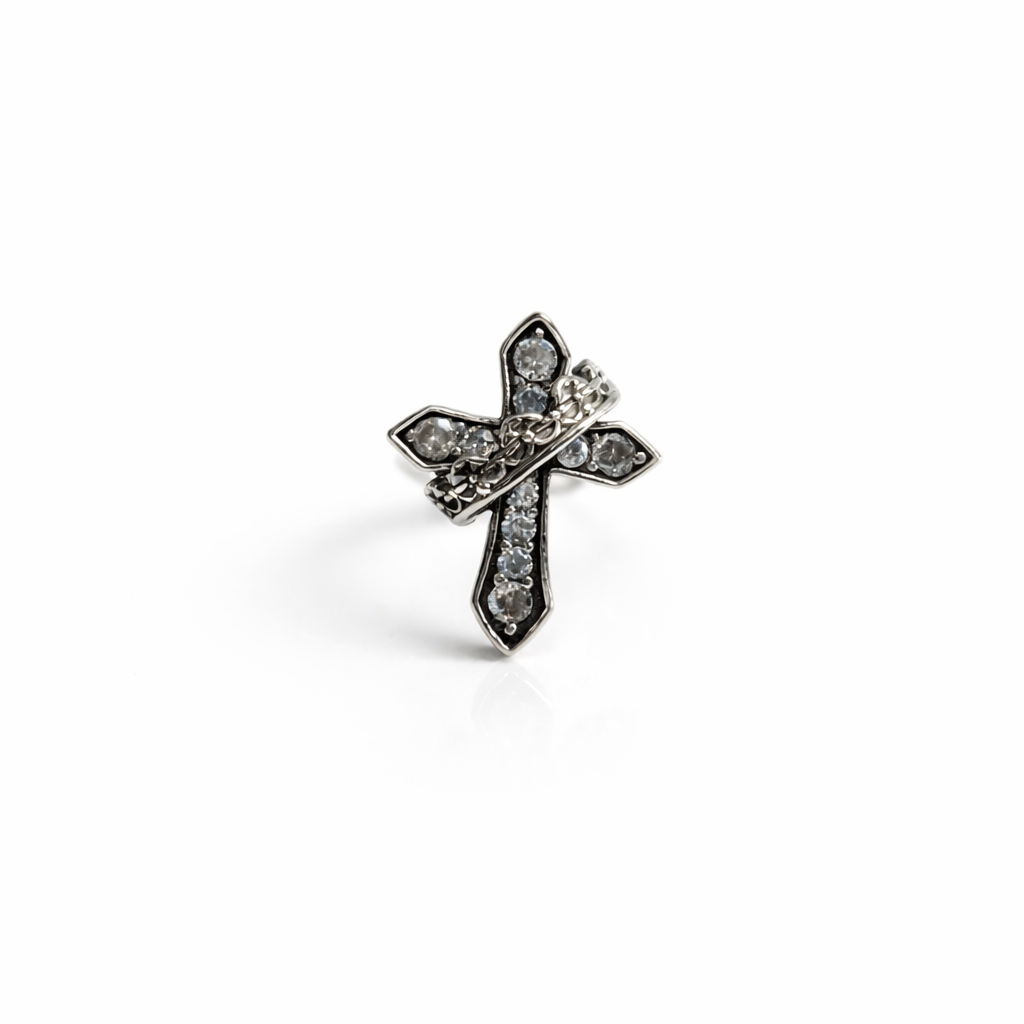 Serpent Cross Sovereign Ring (Code-ZX#768)