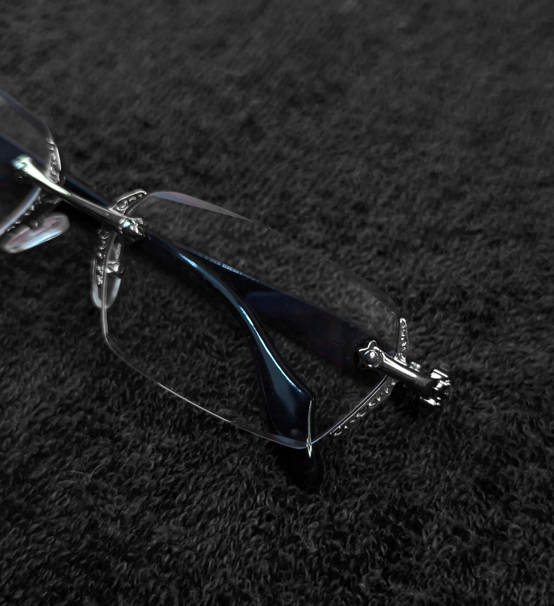 Chrome Heart  Rimless Glasses - Silver - Premium Glasses