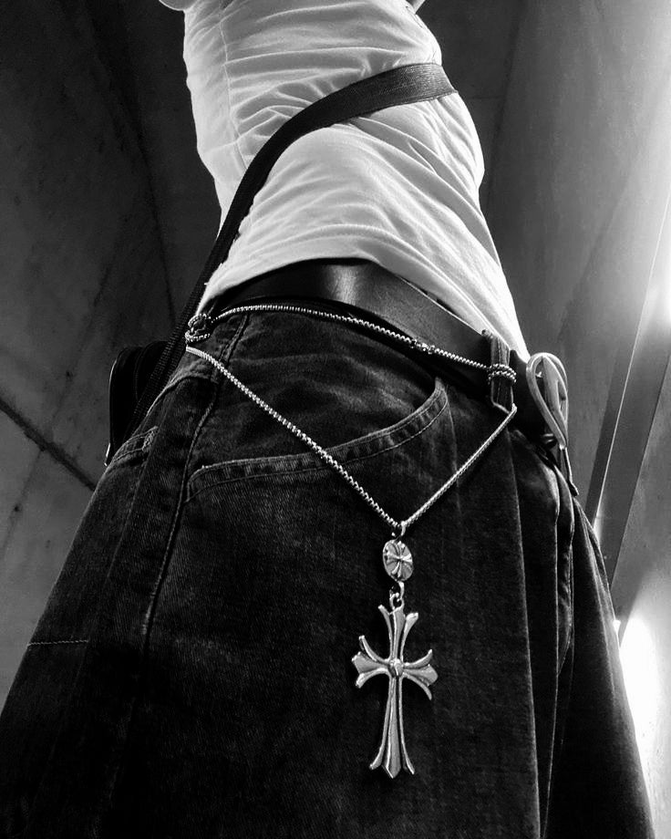 (Chrome Hearts) Cross Chain Necklace (ZX-857)