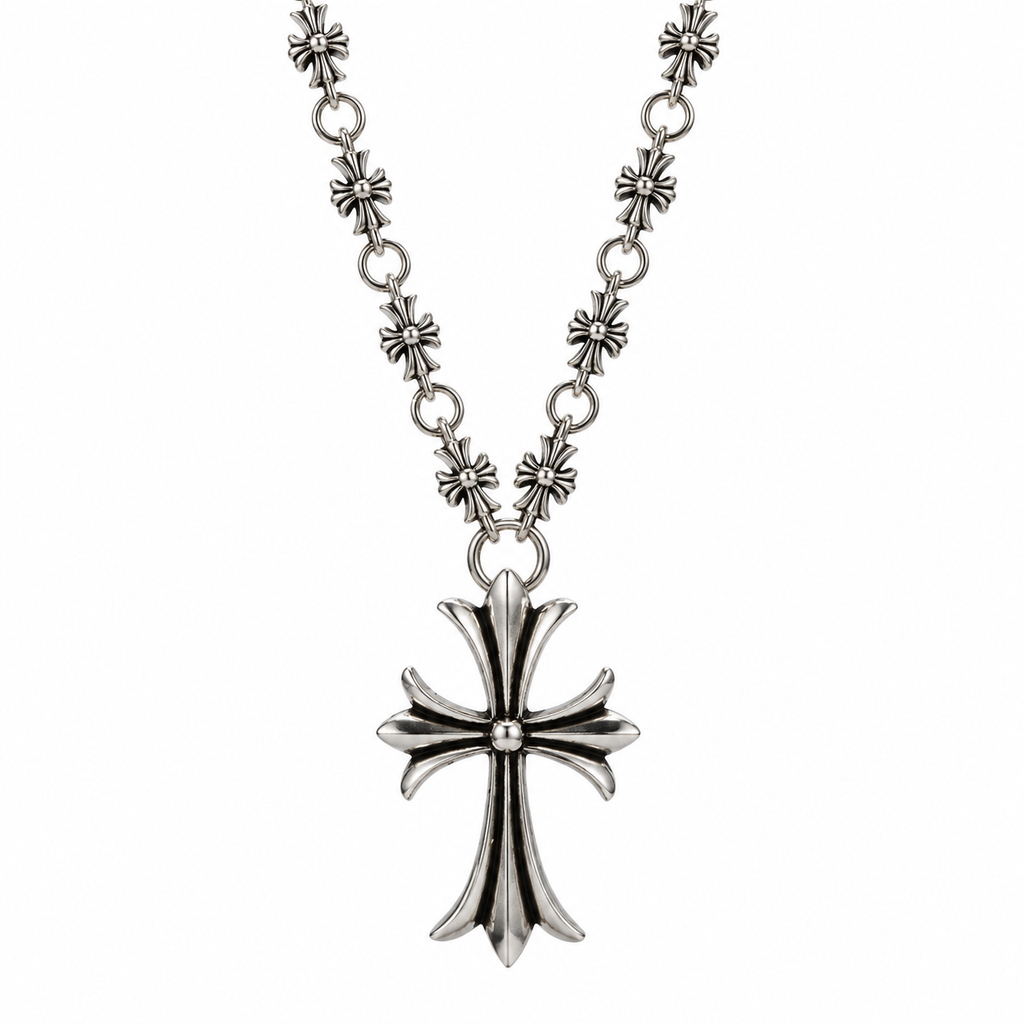Chrome Hearts - Cross Chain Necklace