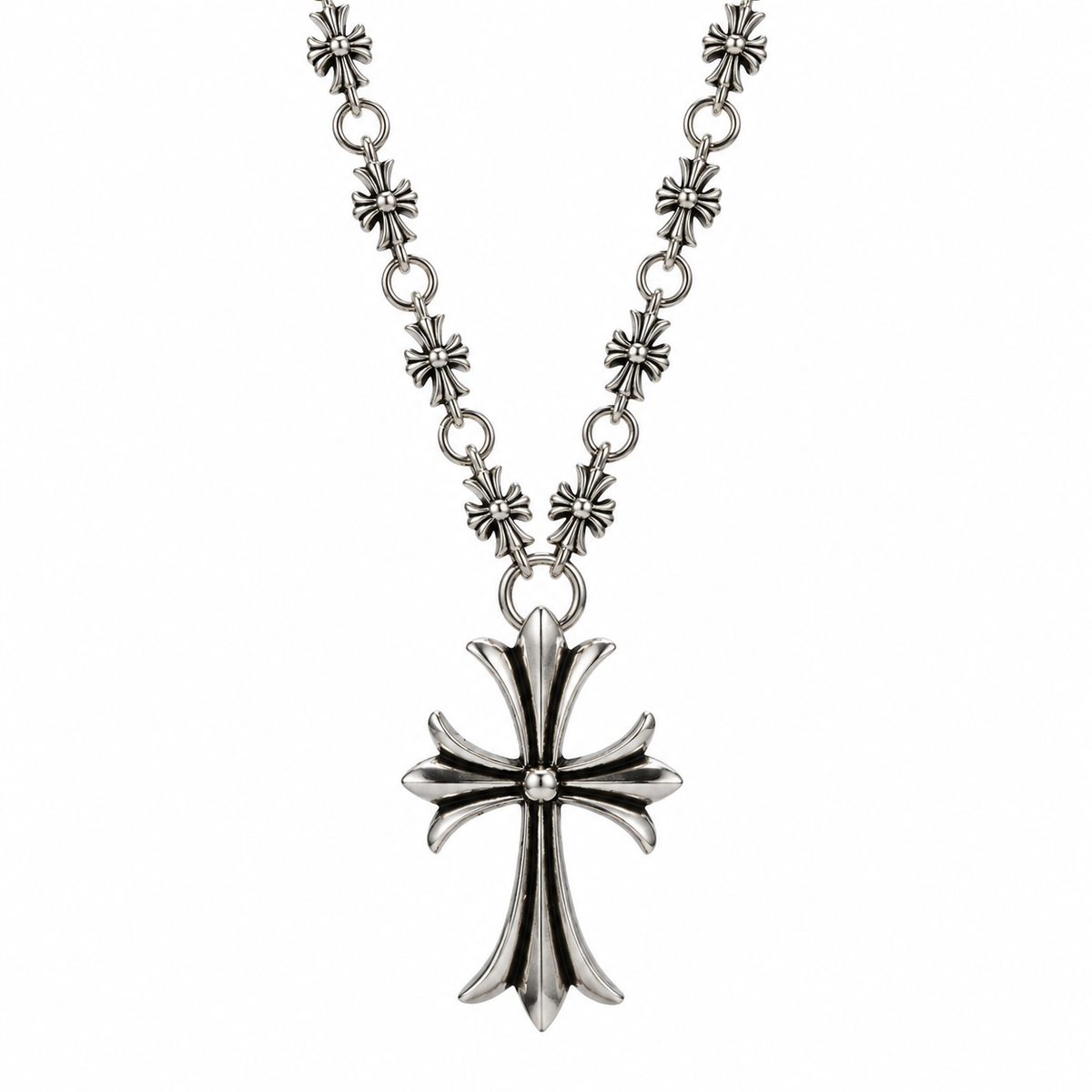 Chrome Hearts - Cross Chain Necklace