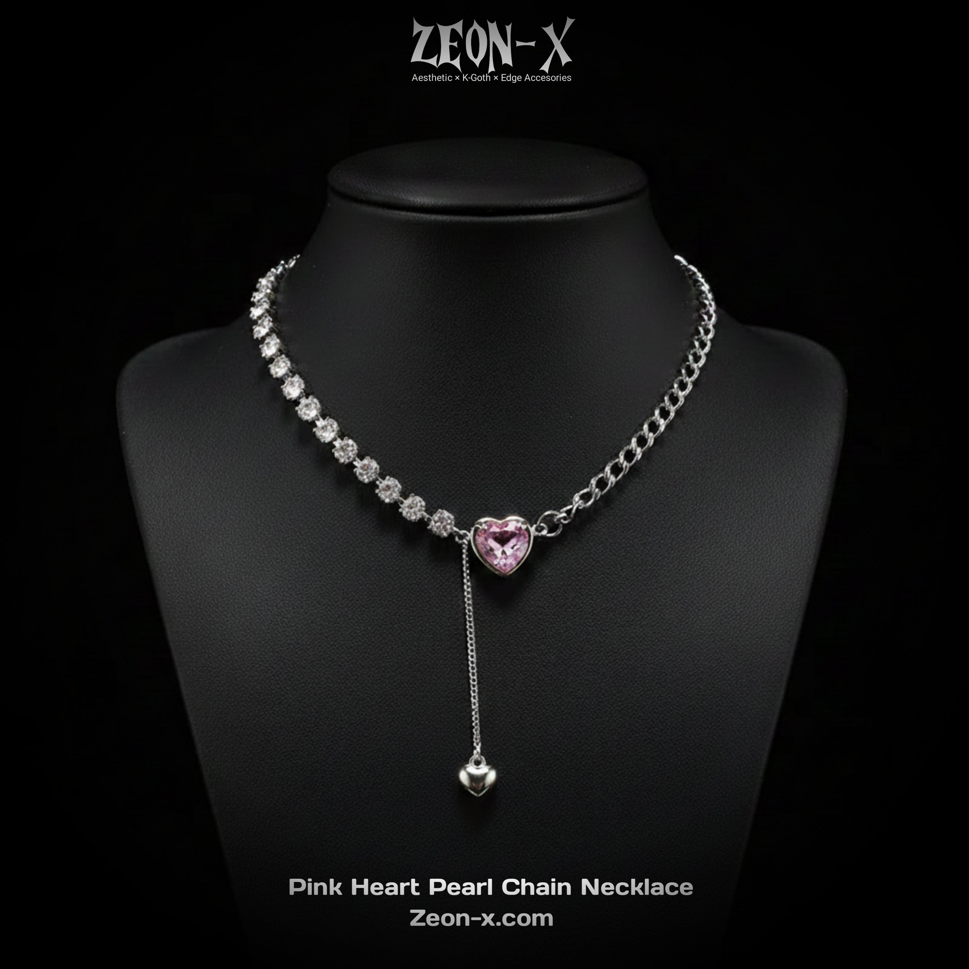 アクセサリー hears necklace ✦Necklace✦ 」. – ZeonX