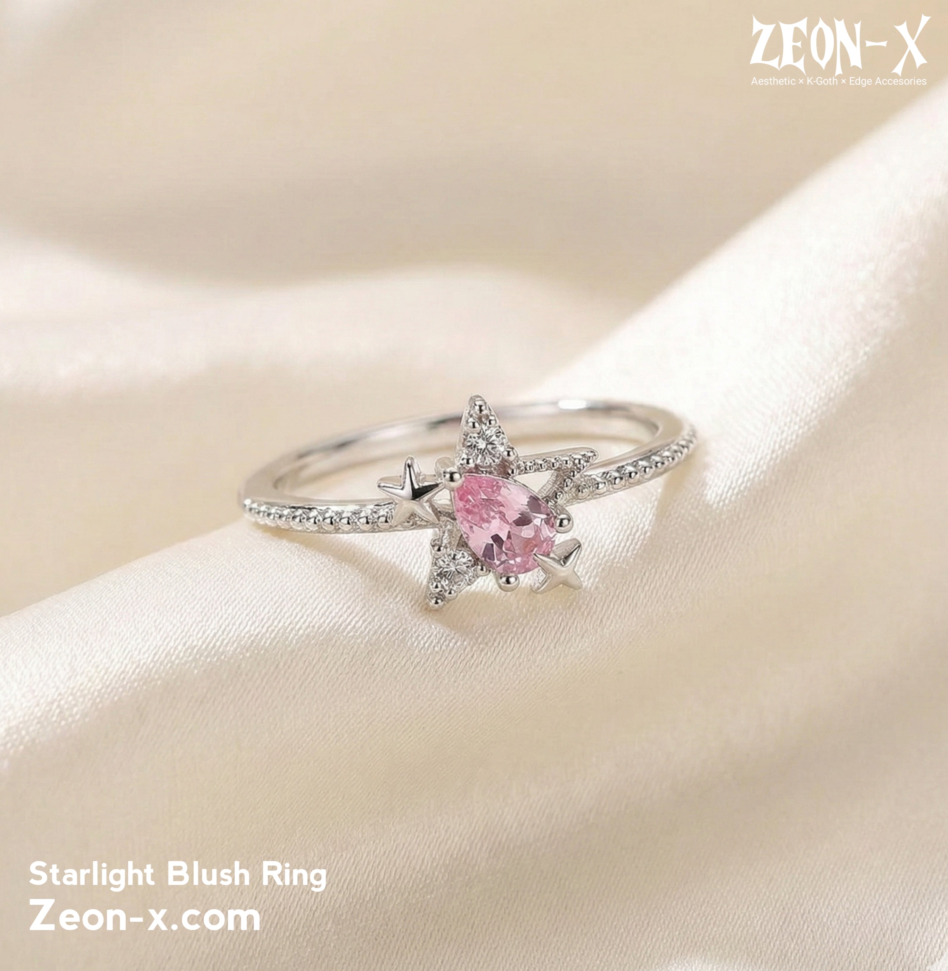 Starlight Blush Ring (Code-ZX#820)
