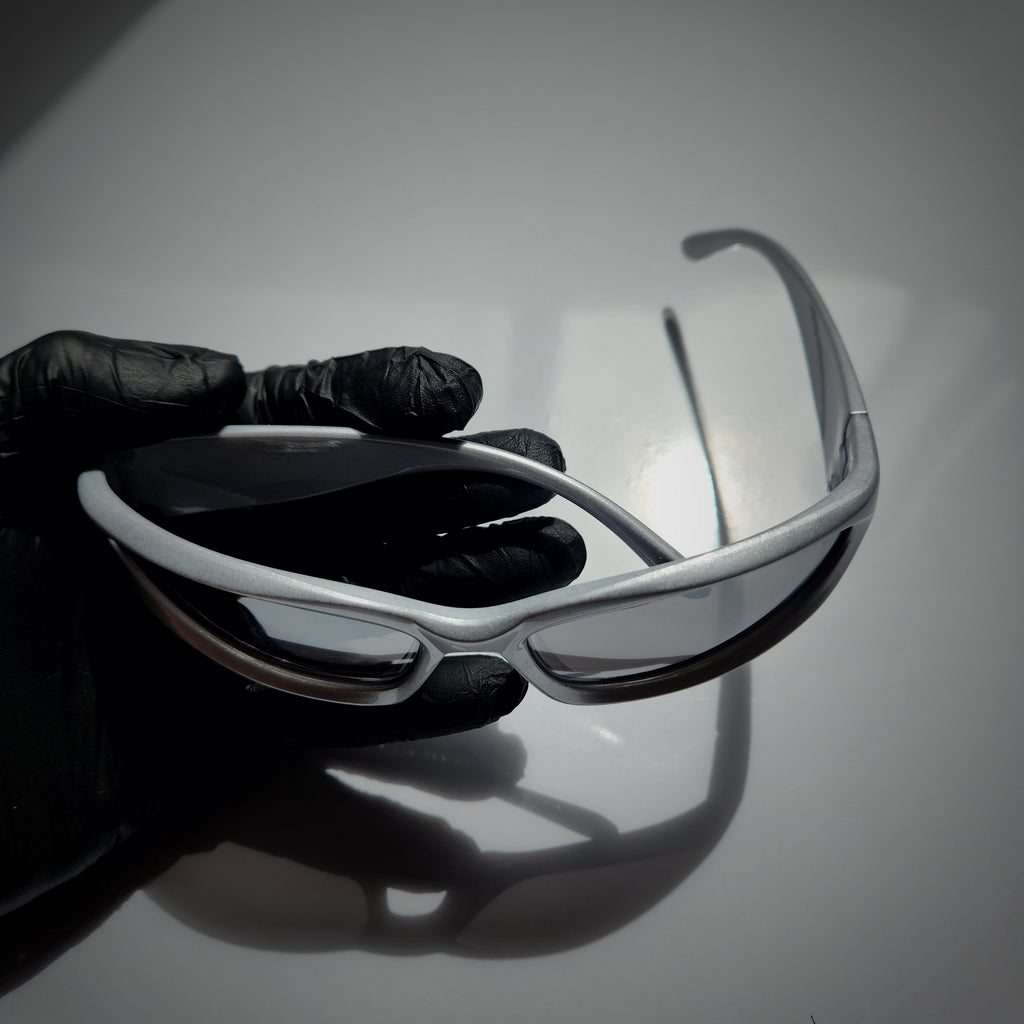 Y2k Glasses (Silver)