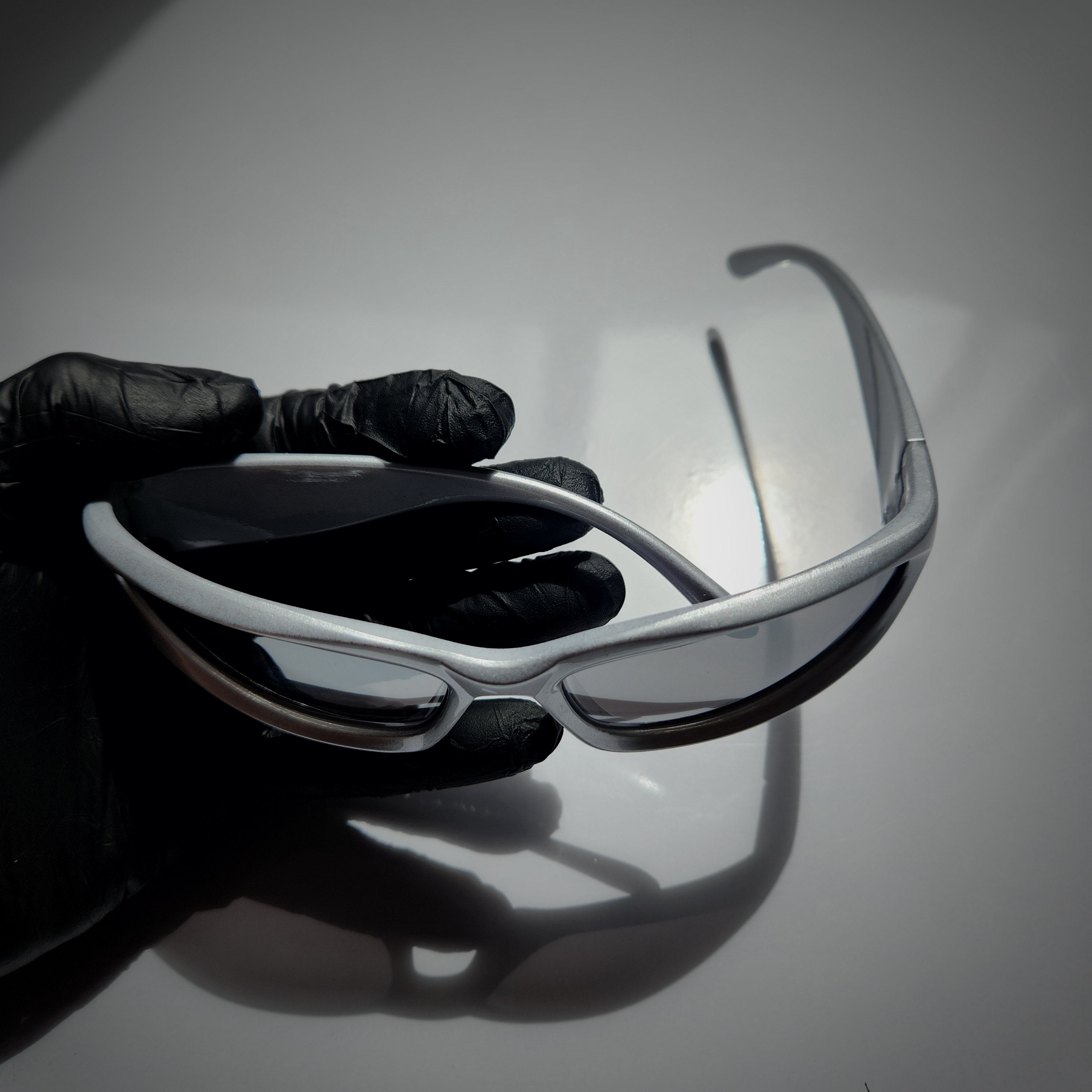 Y2k Glasses (Silver)