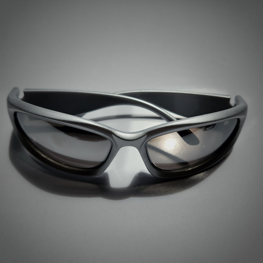 Y2k Glasses (Silver)