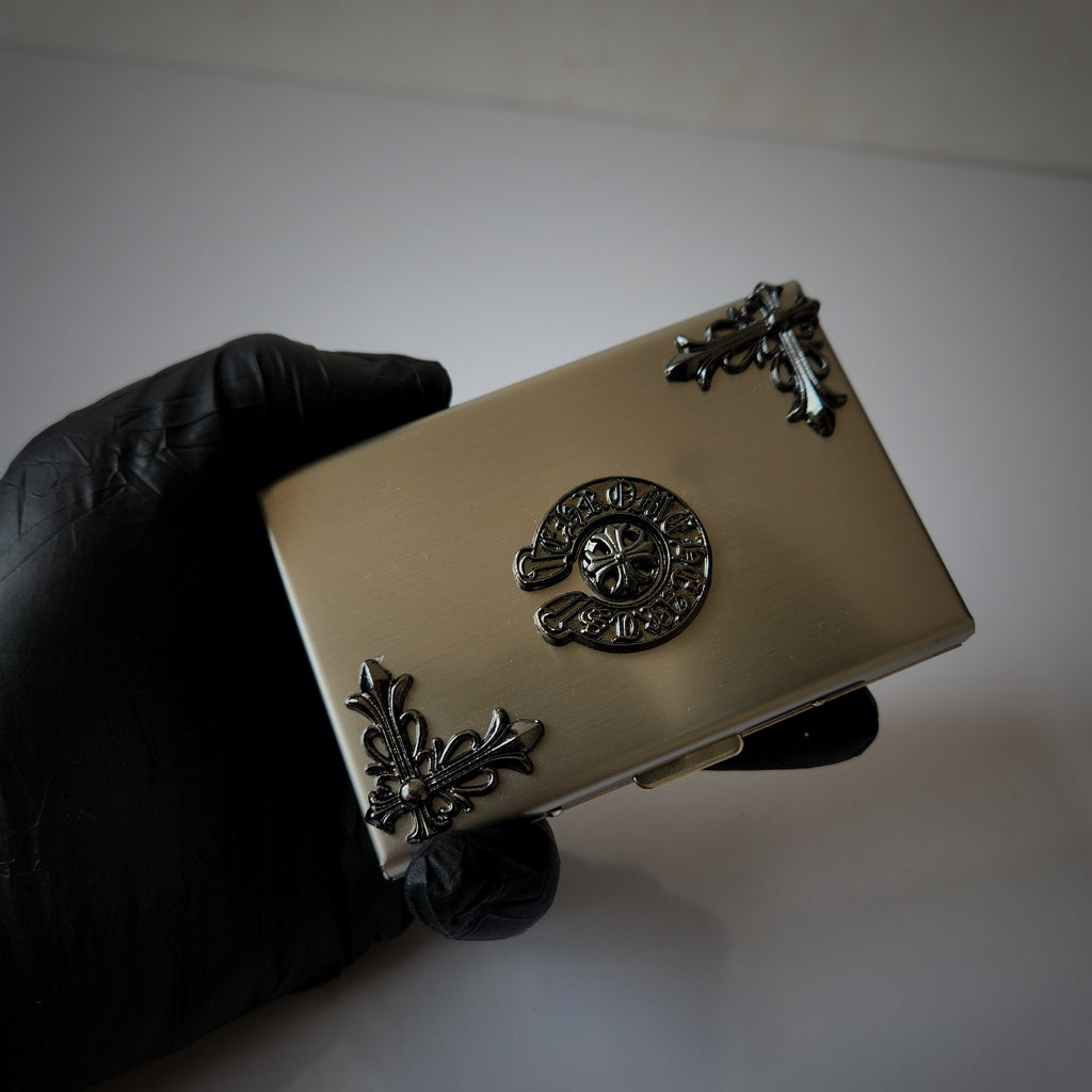 Chrome Heart (Card Holder Silver) (ZX-923)