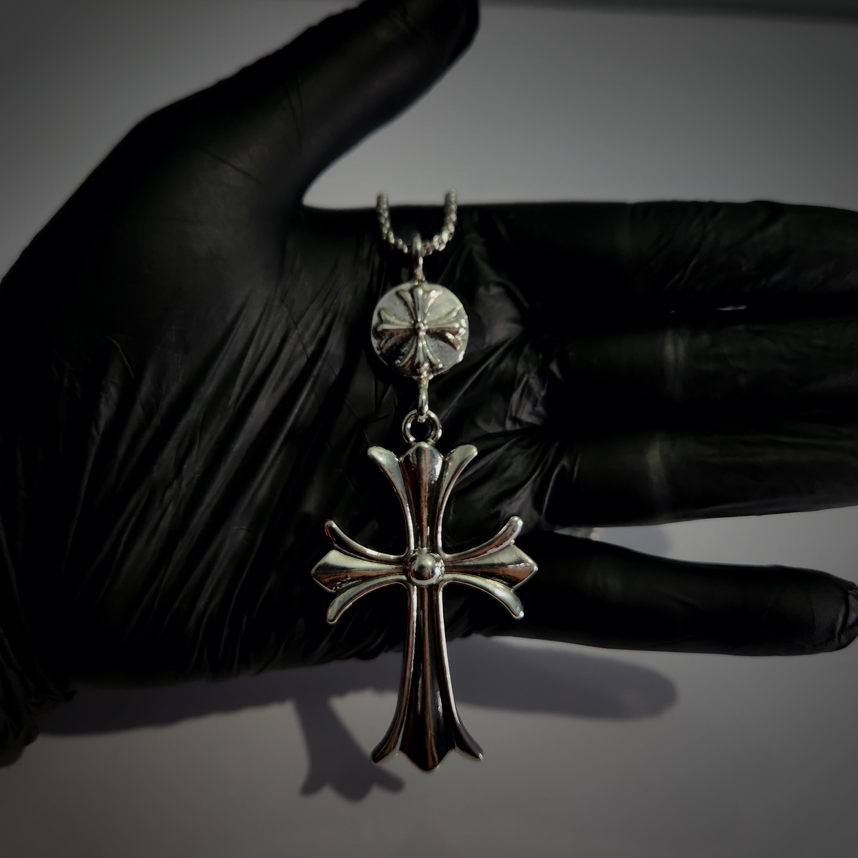 Chrome Hearts) Cross Chain Necklace (ZX-857) – ZeonX