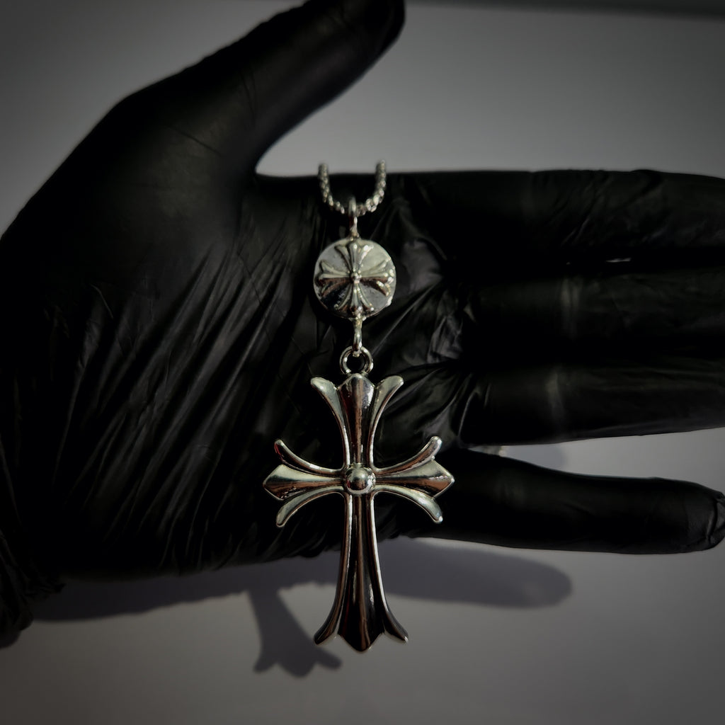 (Chrome Hearts) Cross Chain Necklace (ZX-857)