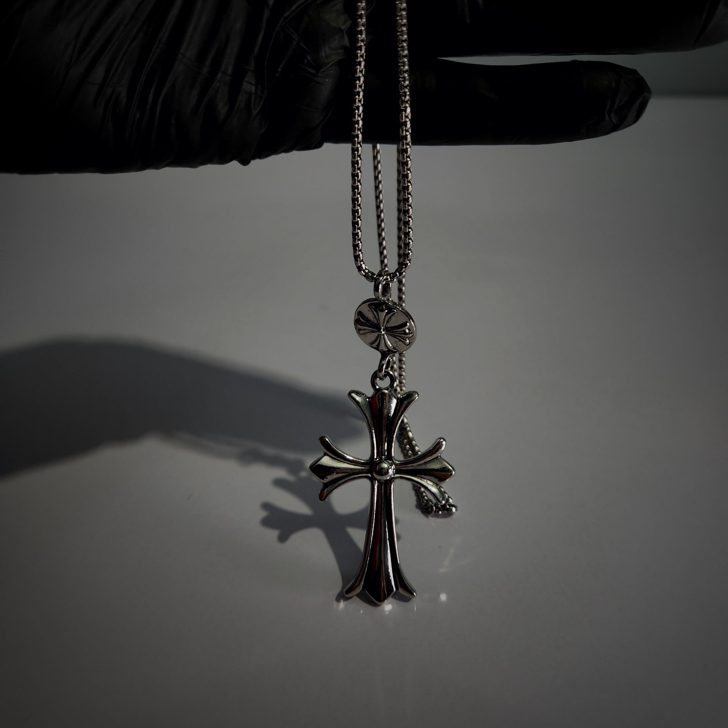 (Chrome Hearts) Cross Chain Necklace (ZX-857)
