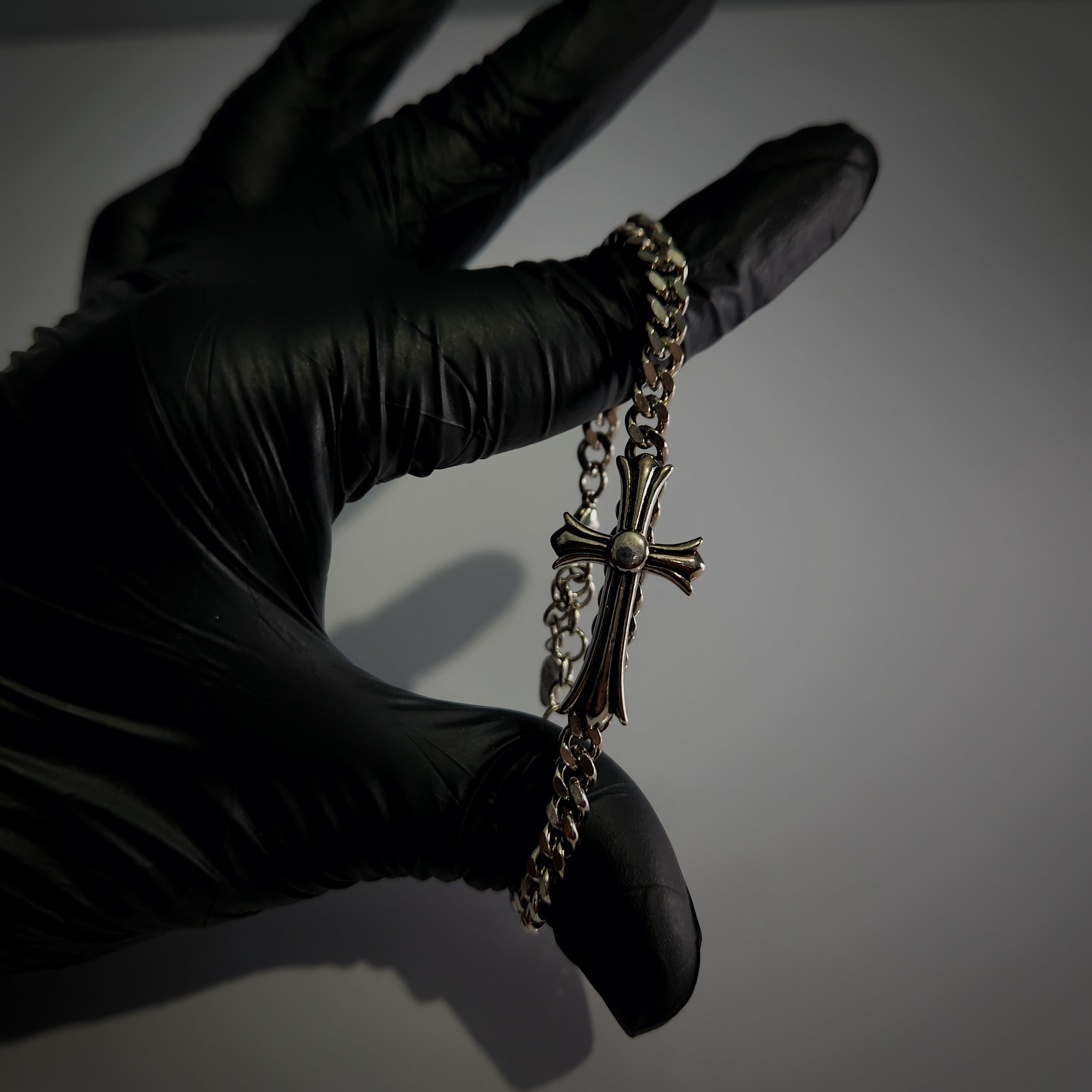 Obsidian Creed Bracelet (Chrome Hearts) (Code-ZX#865)