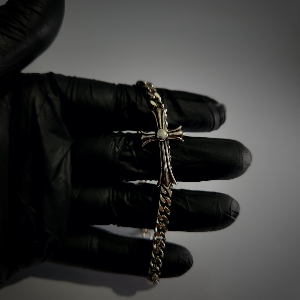 Obsidian Creed Bracelet (Chrome Hearts) (Code-ZX#865)