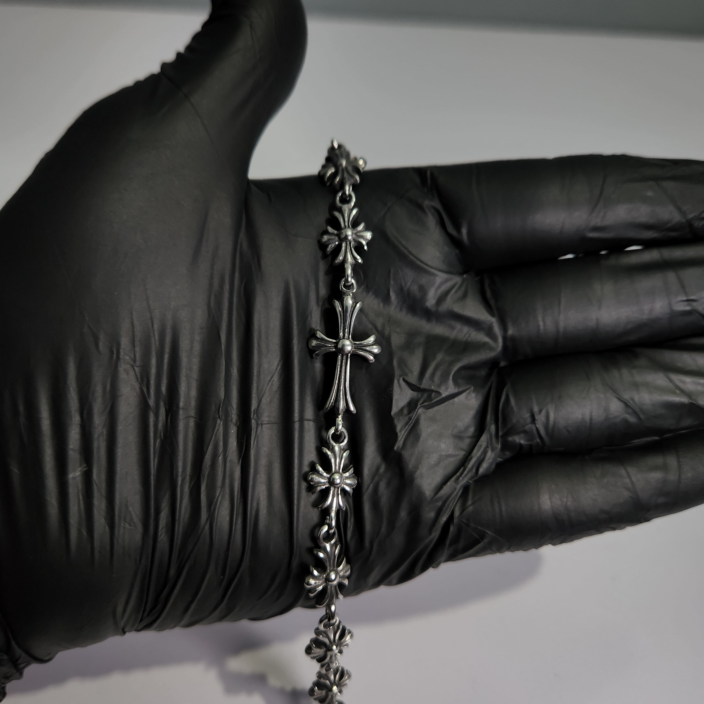 Chrome Heart Vintage Floral  Bracelet- (CH-47)