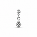 Chrome Hearts Cross Earring with Pierced Ear – Single Piece
