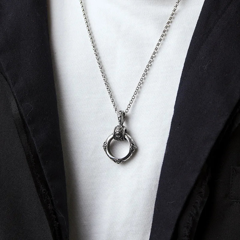 Chrome Heart - Ornamental Ring Pendent (CH-60)