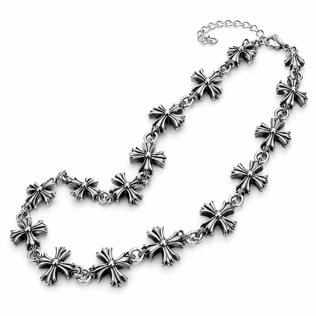 (Chrome Hearts) Necklace - (CH-36)