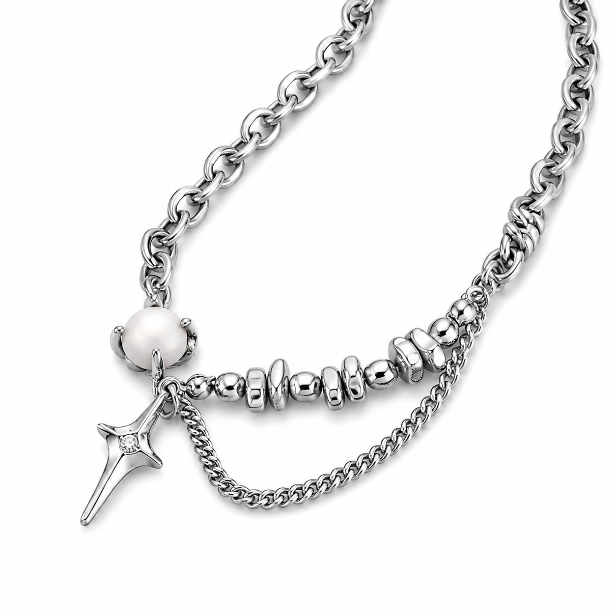 Opal Asterism Necklace