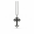 Chrome Heart Noctis Crown Cross Pendant- (CH-44)