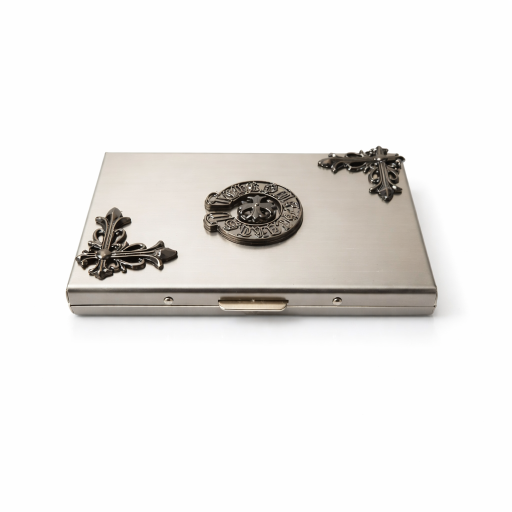 Chrome Heart (Card Holder Silver) (ZX-923) – ZeonX Chrome Heart (Card Holder Silver) (ZX-923) – ZeonX
