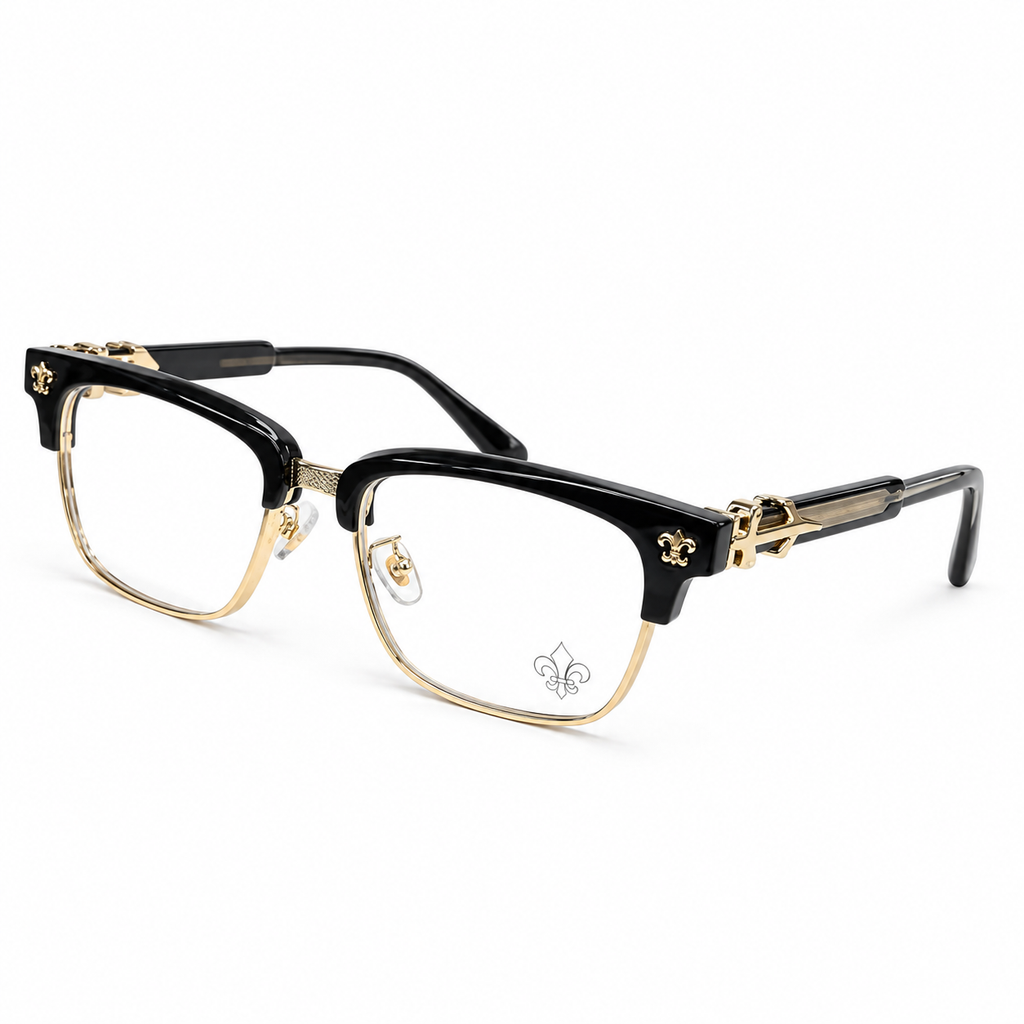 Chrome Hearts - Gold Clubmaster