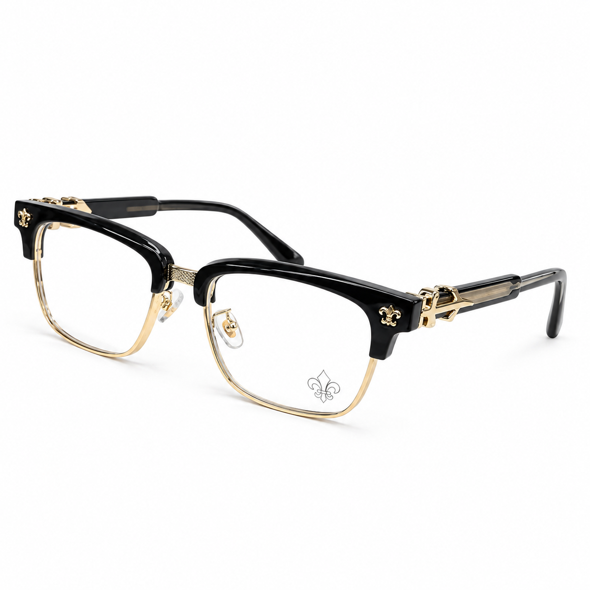 Chrome Hearts - Gold Clubmaster
