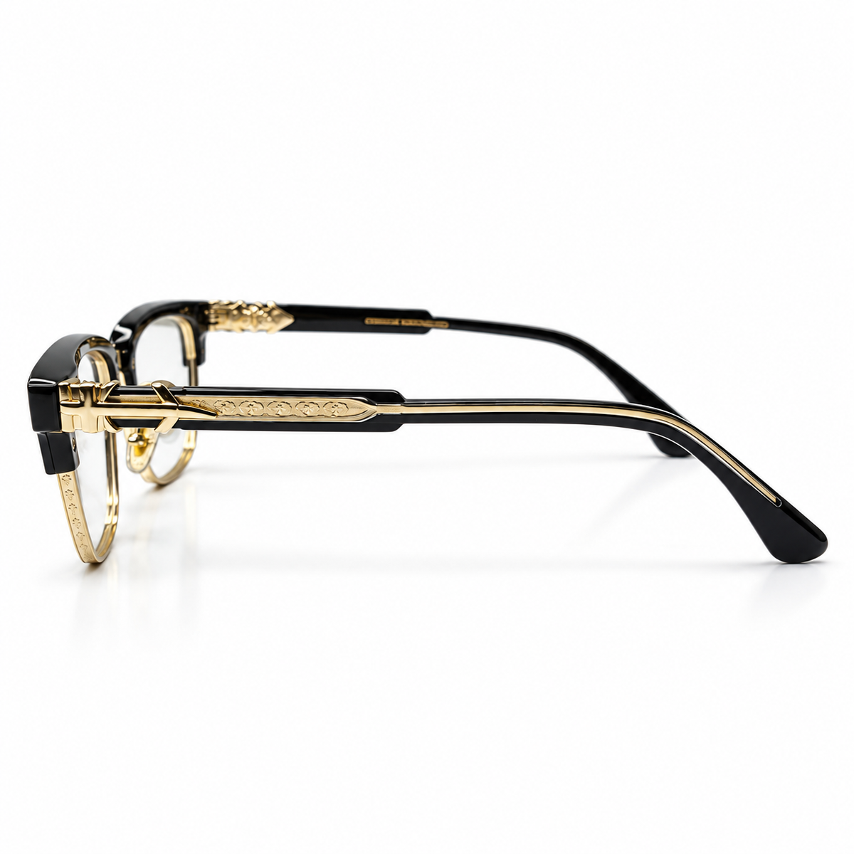 Chrome Hearts - Gold Clubmaster