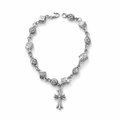 (Chrome Hearts) Crossball Charm Bracelet (ZX-840)
