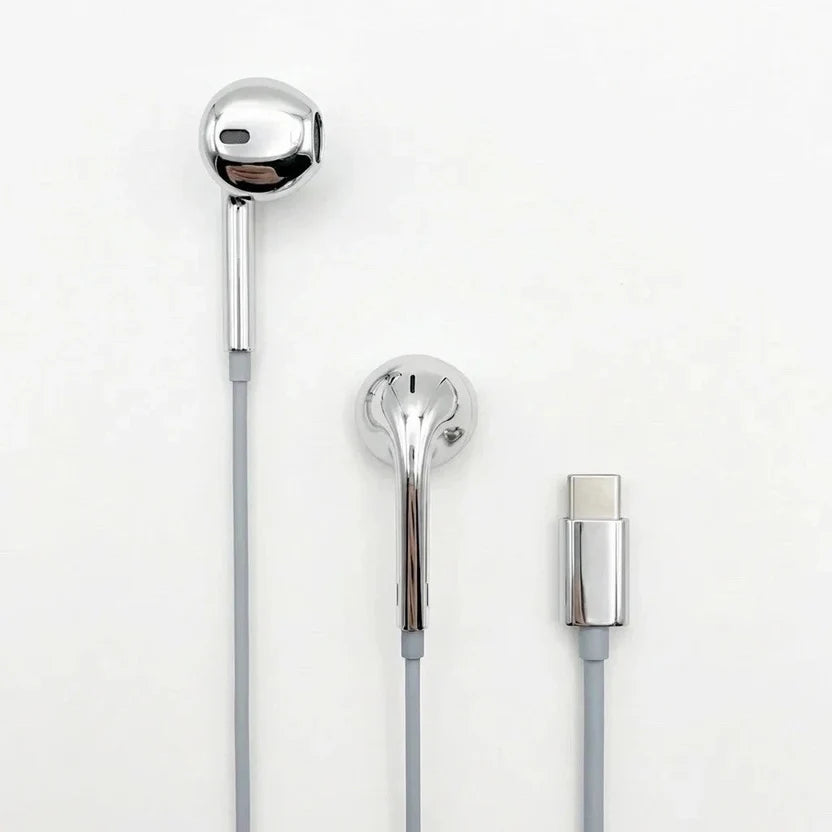 Chrome Premium Wired buds (TYPE-C)