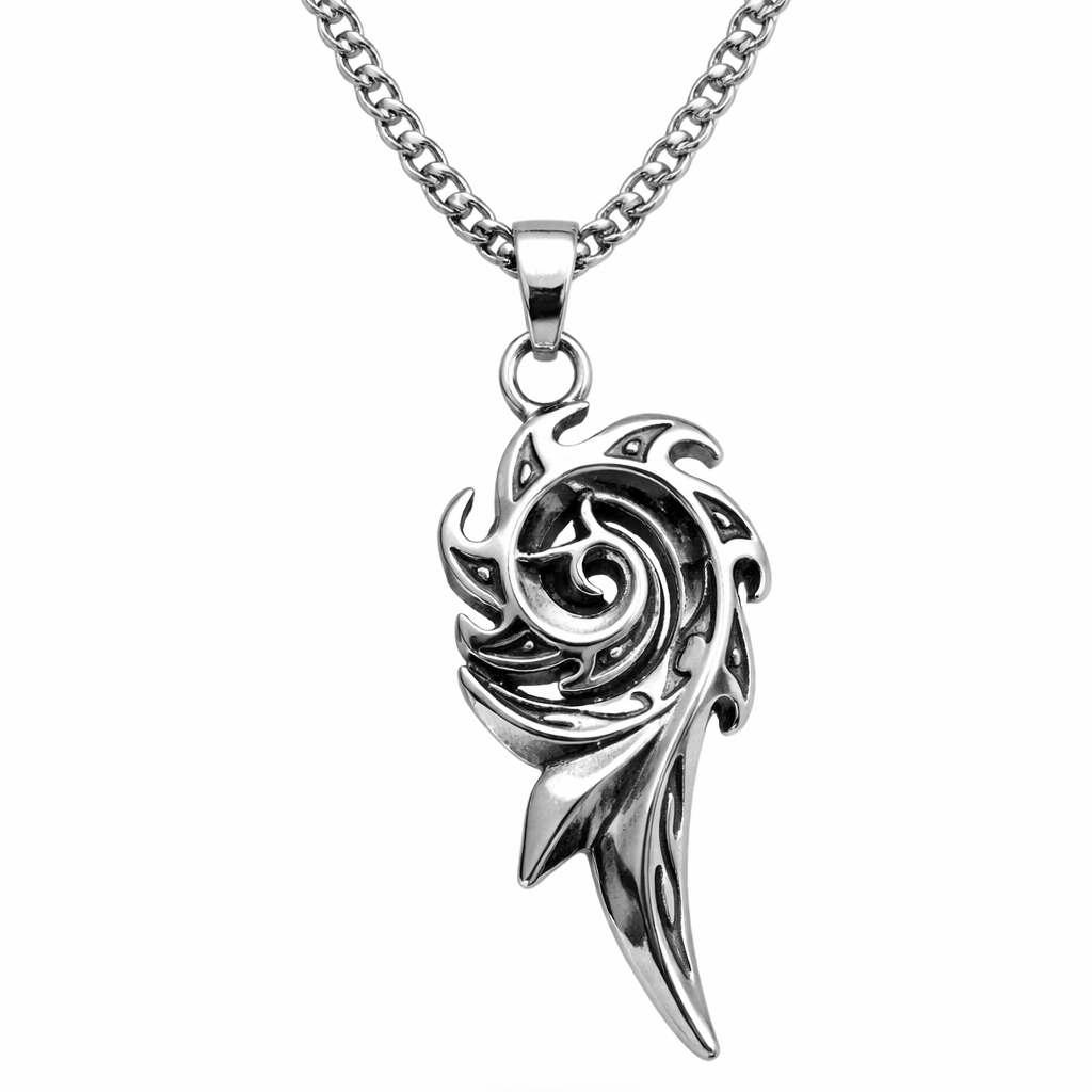 Voidfang Spiral Pendant — (Code-ZX#919)