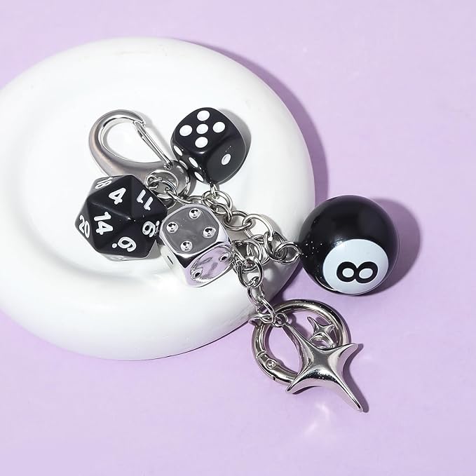 8 Ball Keychain  (Code-ZX#875)