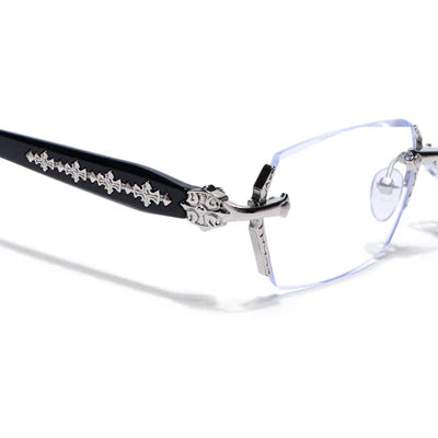 Chrome Heart  Rimless Glasses - Silver - Premium Glasses