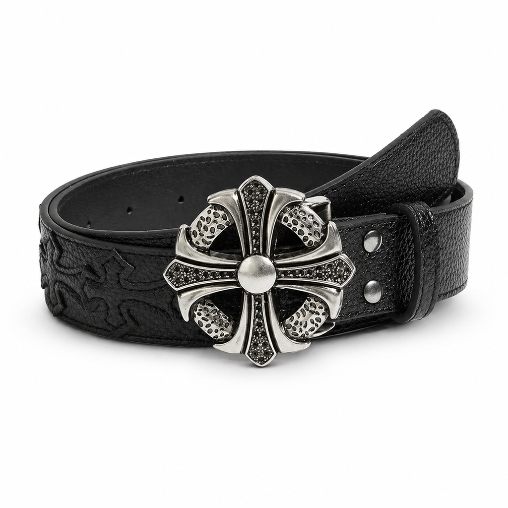 Obsidian Crown Cross Belt