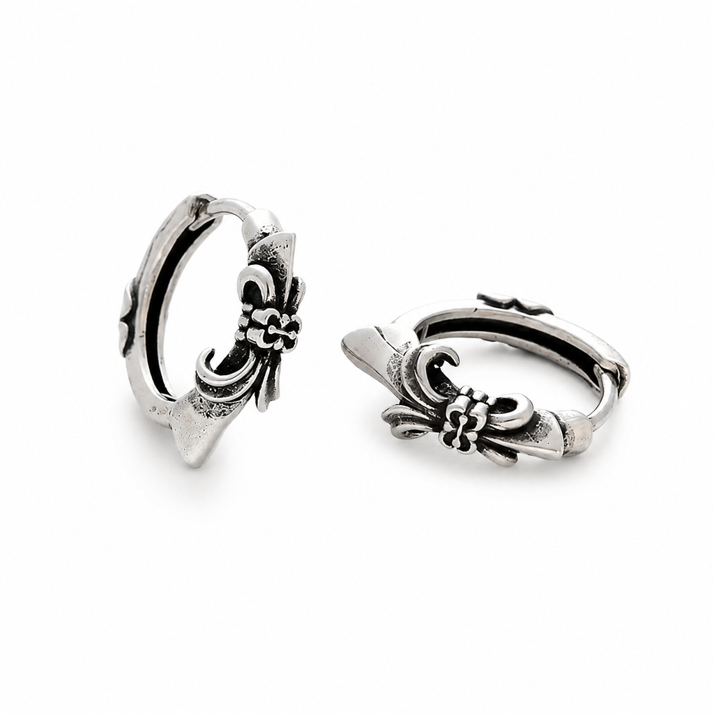 Cross Piercing Earring – Single Piece