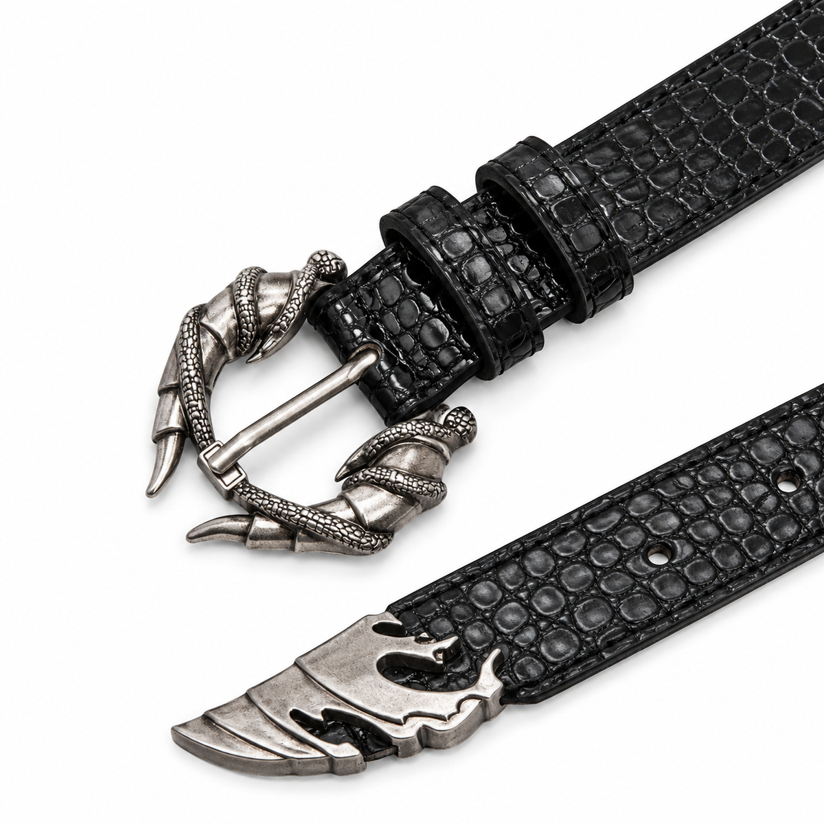 Vintage Dragon Buckle Belt
