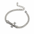Obsidian Creed Bracelet (Chrome Hearts) (Code-ZX#865)