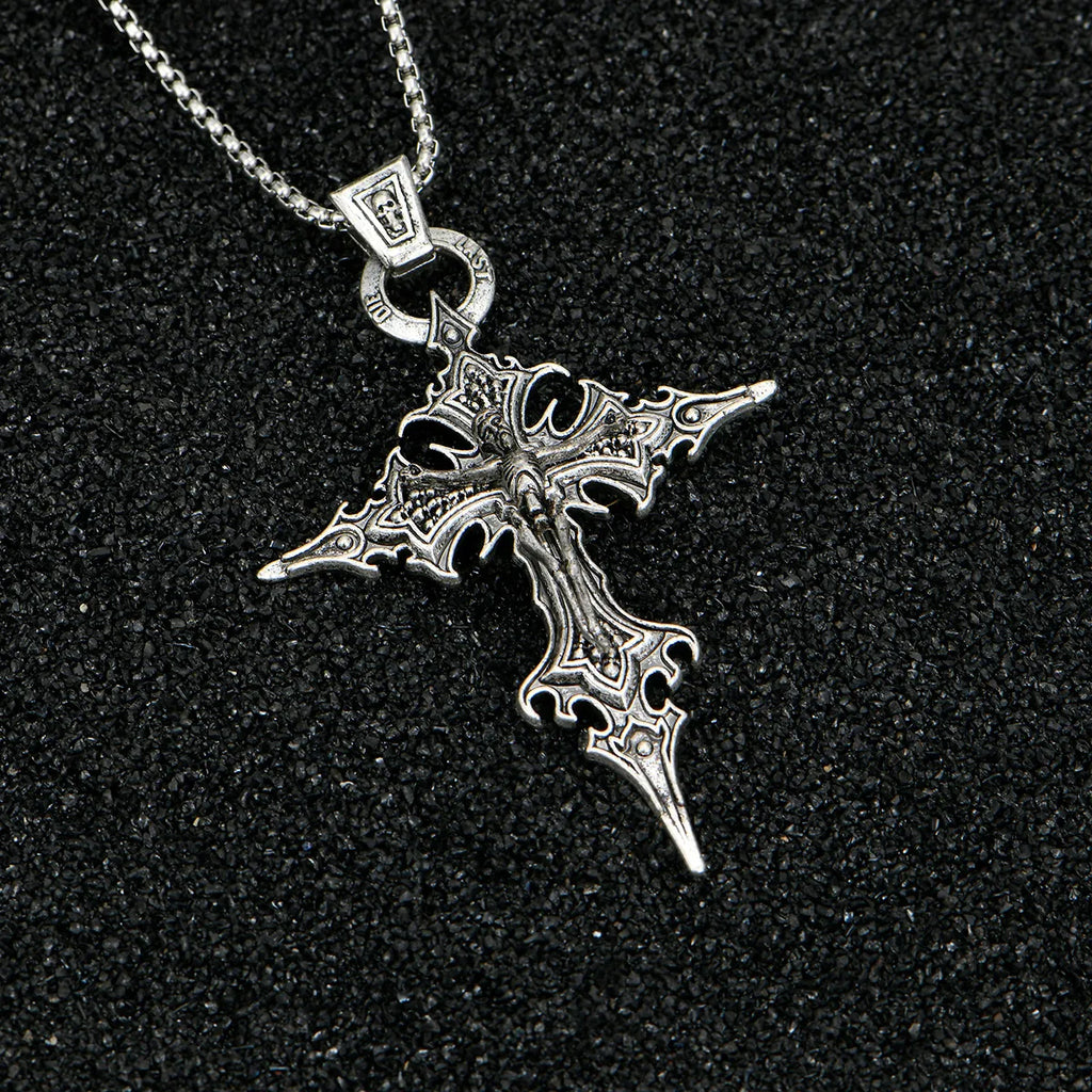 Cryptic Cross Pendant (Code: ZX#183)