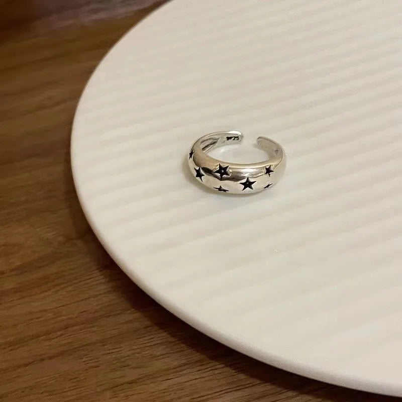 Y2K Cold Girl Rings Adjustable Rings(Code: ZX#100)