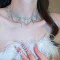 Elegant Water-Drop Pearl Necklace (Code-ZX#12)