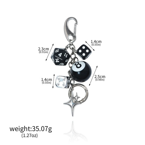 8 Ball Keychain  (Code-ZX#875)
