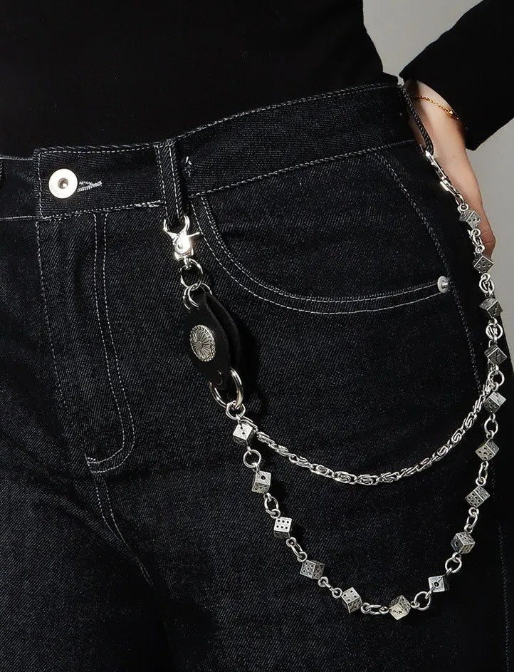Dice Double Jean Chain (ZX-848)