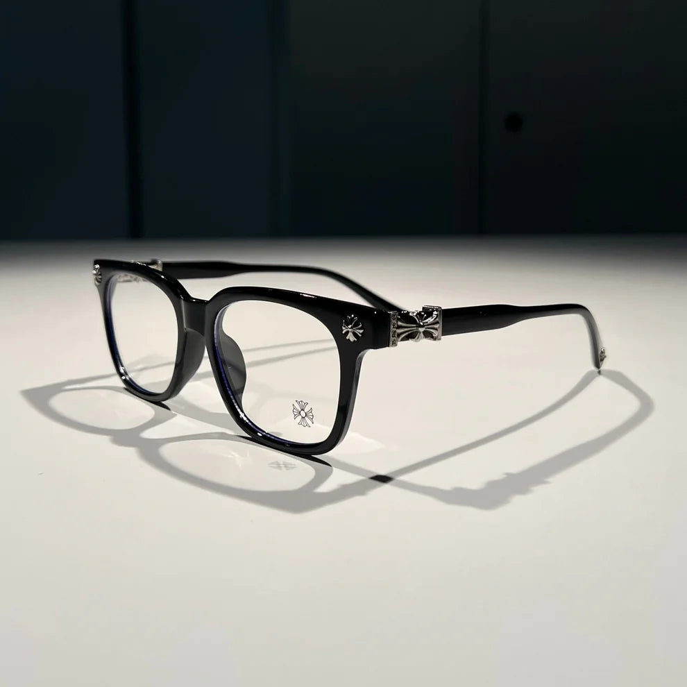 Chrome Heart  - Black/Silver- Premium Glasses