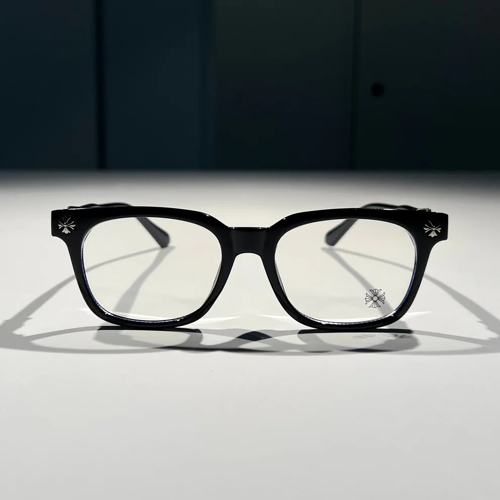 Chrome Heart  - Black/Silver- Premium Glasses