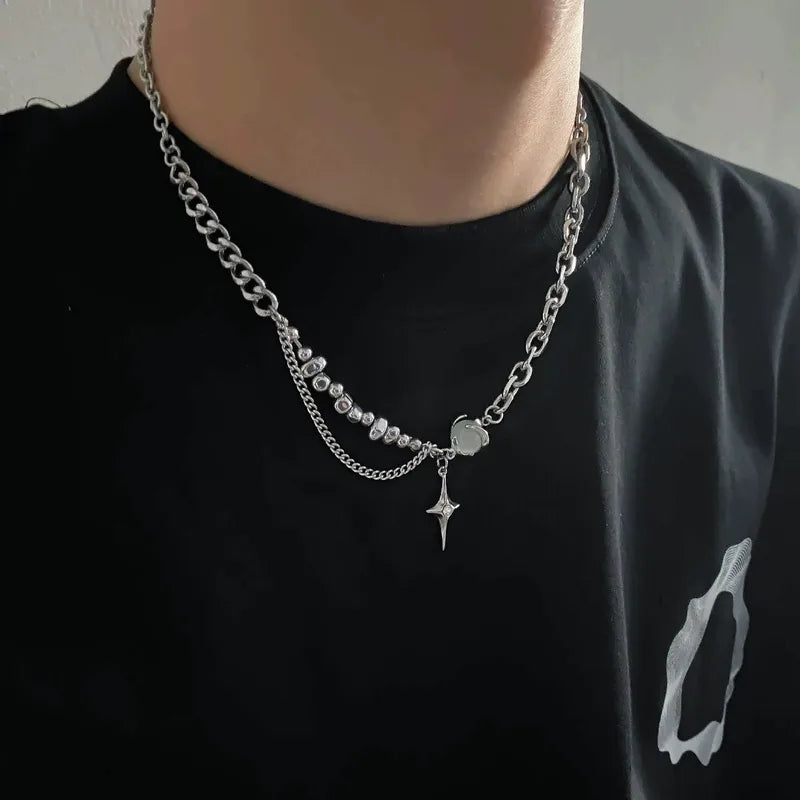 Opal Asterism Necklace