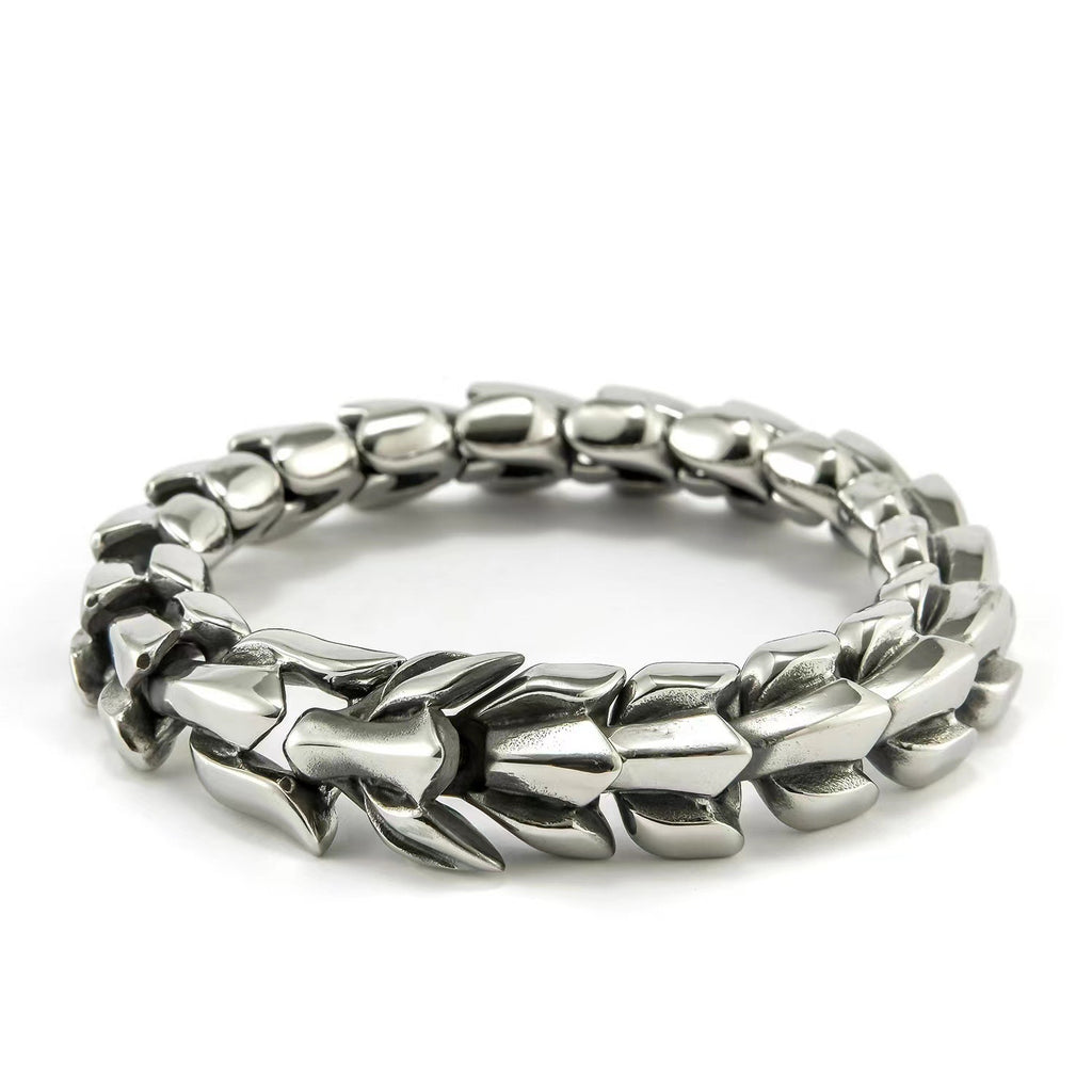 Draconyx Bracelet – The Serpent of Steel(ZX-212)