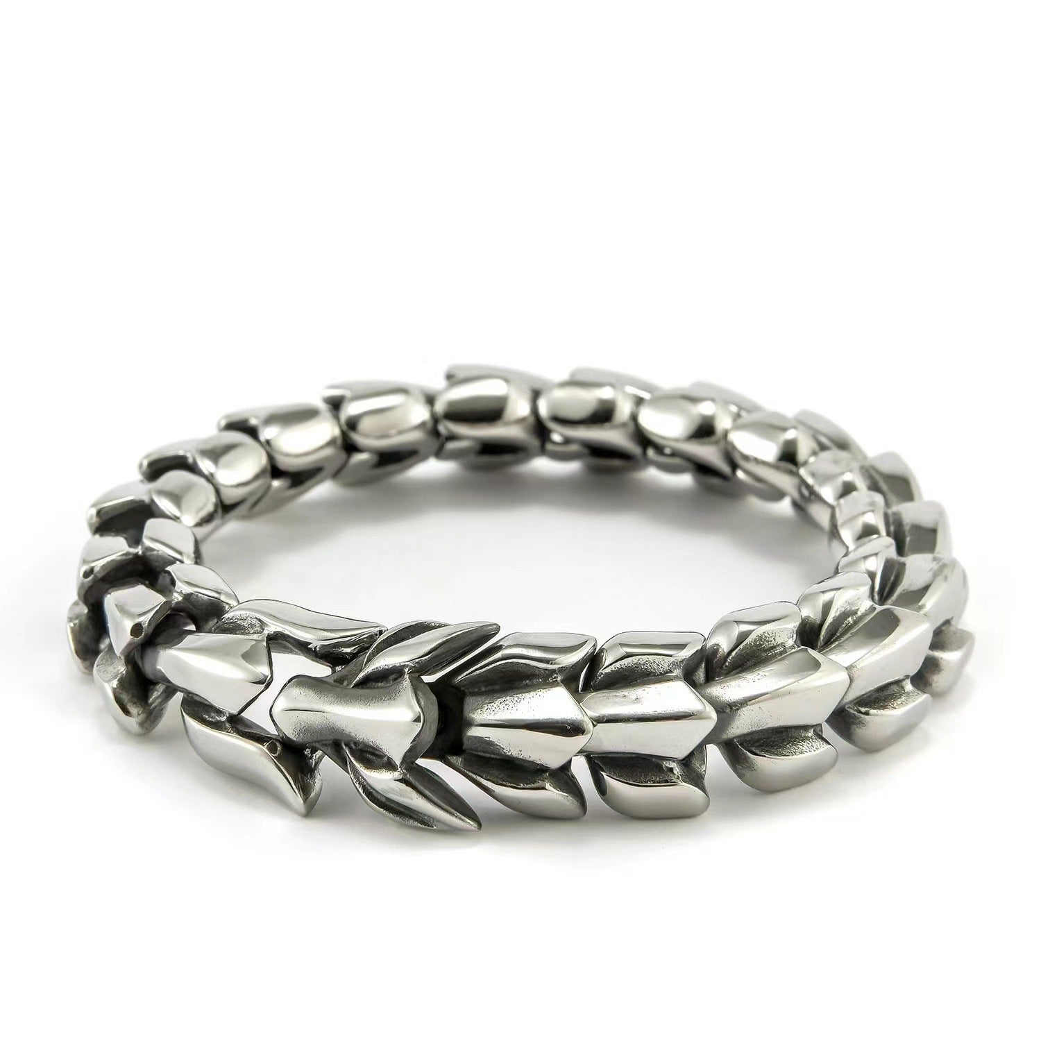Draconyx Bracelet – The Serpent of Steel(ZX-212)