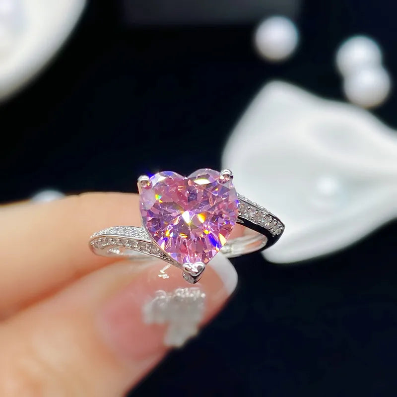 Heart Shape Adjustable Ring(Code: ZX#106)